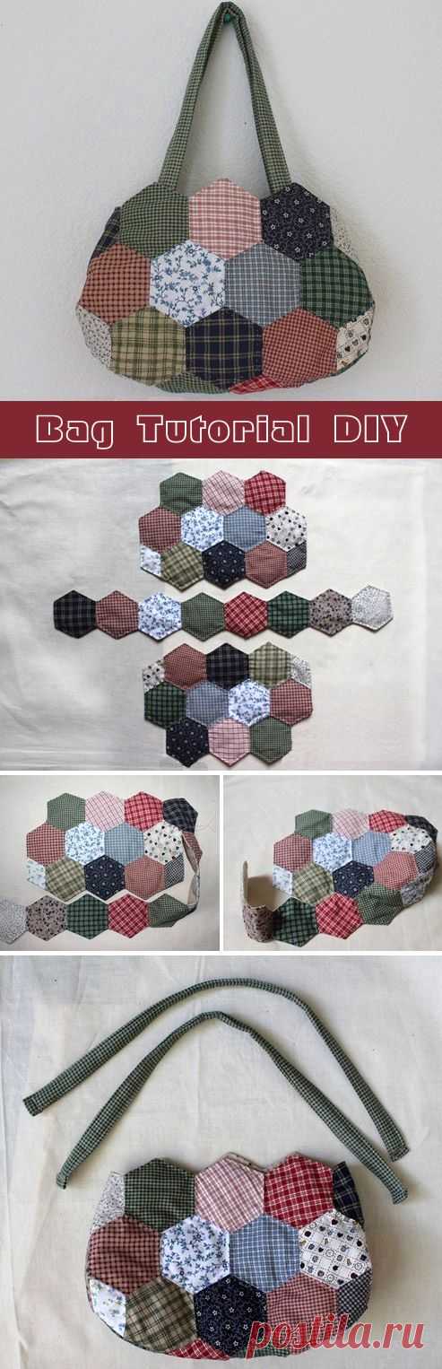 Сумка пэчворк из шестиугольников.

Hexagon patchwork hand bag. DIY tutorial in pictures.  http://www.handmadiya.com/2015/09/bag-patchwork-of-hexagons.html