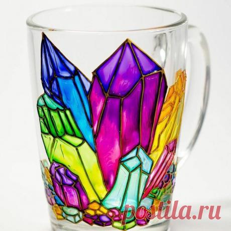 Роспись стеклянной посуды