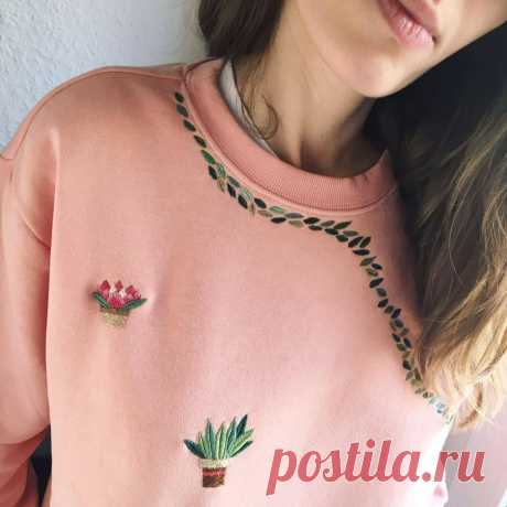 Необычная вышивка от Damaja Handmade Источник
Автор - Damaja Handmade


























