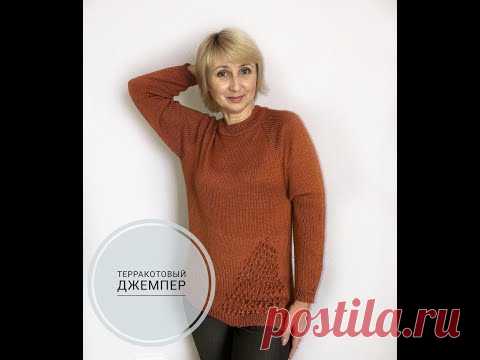 Мой новый джемпер из изумительной пряжи.