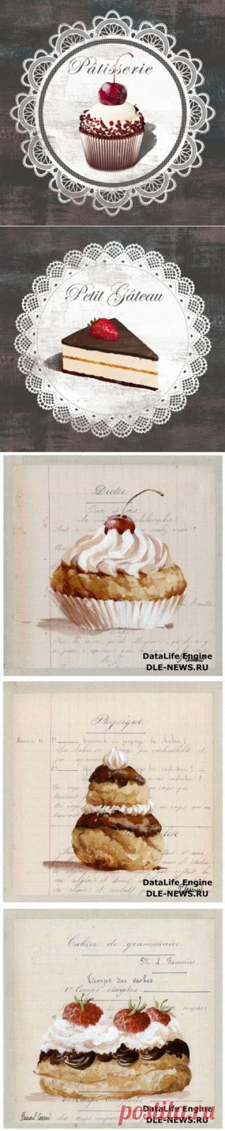 Сладенького хотите? / Картинки для декупажа / PassionForum - мастер-классы по рукоделию