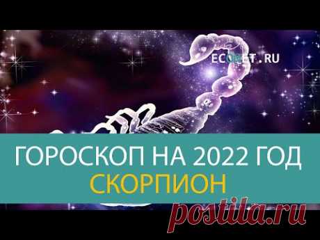 СКОРПИОН: точный гороскоп на 2022 год | ECONET.RU - YouTube
