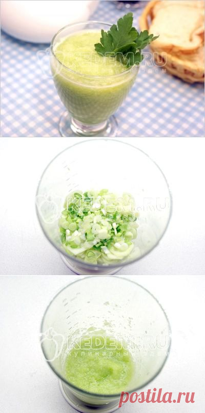 СОУС-КУЛИ ИЗ ОГУРЦОВ