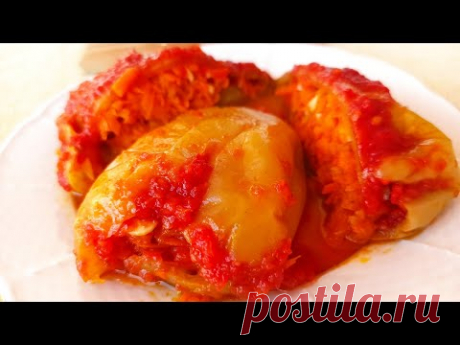 Болгарский перец начиненный морковью - как из Советского прошлого/Bulgarian peppers with carrots