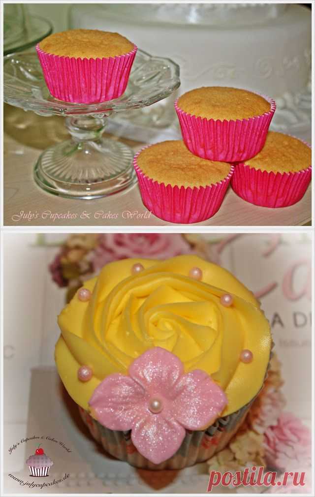 July`s Cupcakes and Cakes World: Vanilla Cupcakes