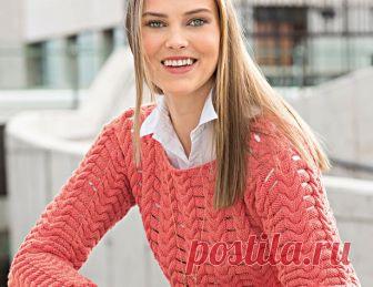 Вязаные модели в главном цвете 2019 года Схемы и описание вязания крючком и на спицах женских моделей в главном цвете 2019 года