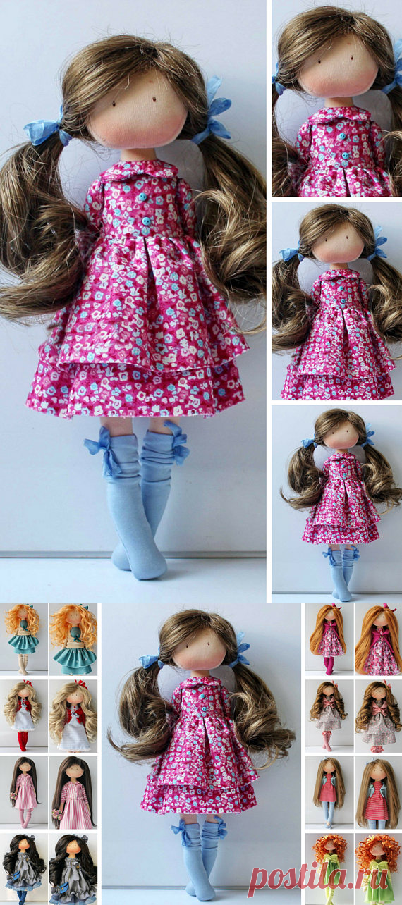 Poupée Art Doll Soft Doll Rag doll Tilda Doll Fabric Doll
