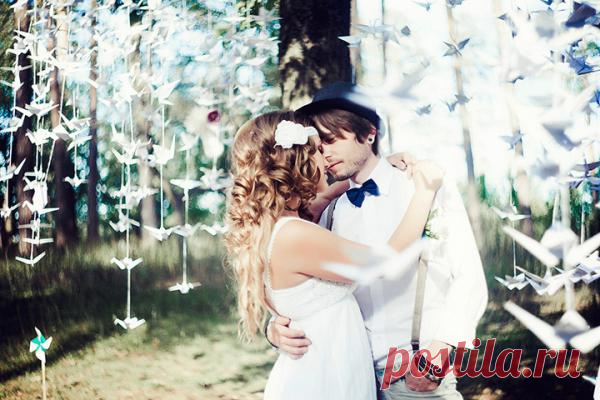 Гирлянды в свадебном декоре - WeddyWood