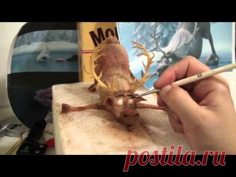 Торт "Холодное сердце", часть3 (Frozen, part3)