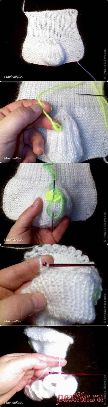 МК пинетки для девочки