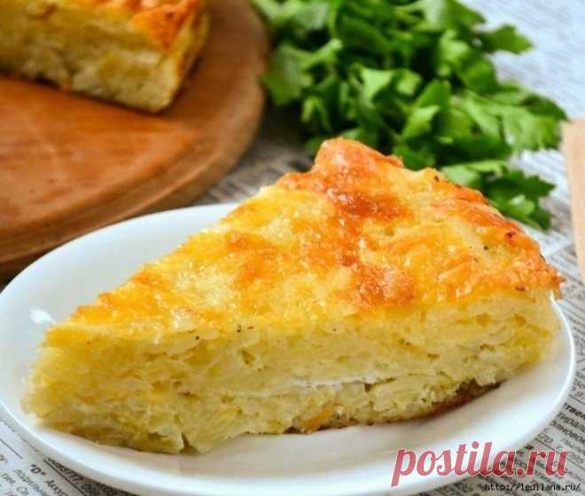 CАМАЯ БЫСТРАЯ КАРТОФЕЛЬНАЯ ЗАПЕКАНКА