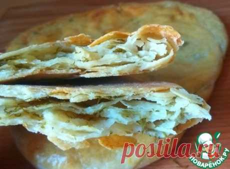Катлама с творогом и зеленью – кулинарный рецепт