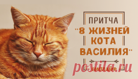 Притча «Восемь жизней кота Василия» Притча «Восемь жизней кота Василия»

Свою первую жизнь кот Василий потратил на глупый прыжок с крыши за пролетающим мимо голубем. Его жутко раздражали эти летающие окорочка. Василий испытывал праведны…