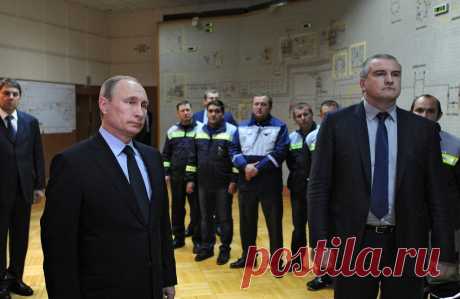Путин дал команду на запуск последней нитки энергомоста в Крым - Новости Политики - Новости Mail.Ru