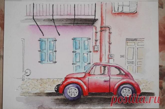 Учусь рисовать акварелью - В мире прекрасного - медиаплатформа МирТесен 