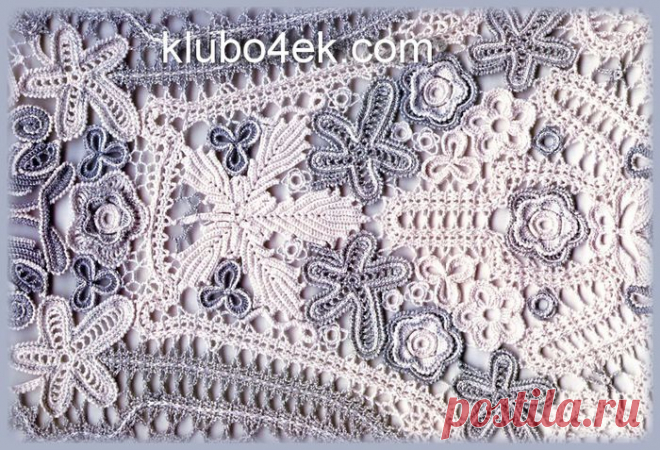 Советы по вязанию ирландского кружева. .