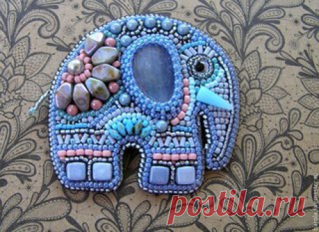 Купи слона! Ну купи!

#бижутерия #украшения @biserok #бисероплетение #biserok