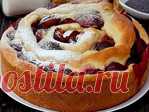 Сливовый пирог с маком