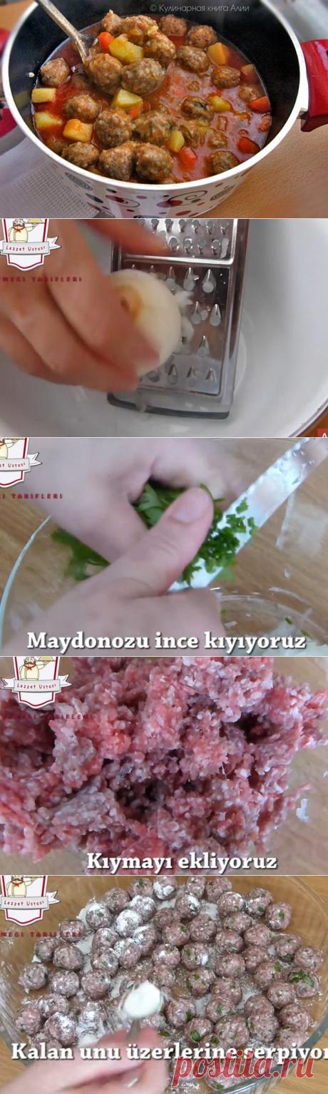 667. Фрикадельковый суп по-турецки (Sulu Köfte)