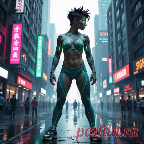 Кибердемон на сцене будущего. flux - Flux.1 примеры промтов - Форум ИИ о нейросетях - Yes Ai