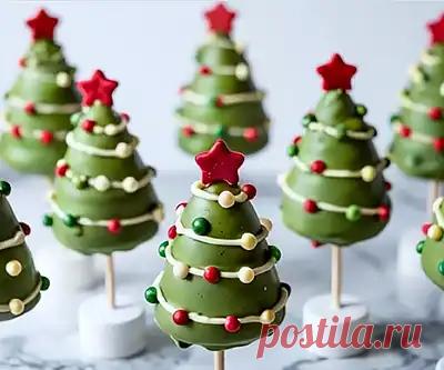 Готовим кексы на новогодний стол