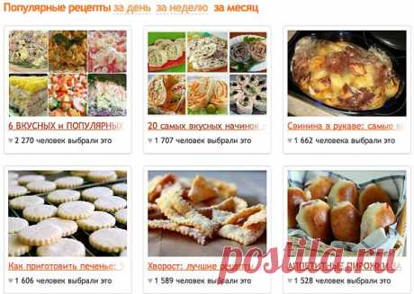 Лучшие рецепты за неделю - ms.dwa47@mail.ru - Почта Mail.Ru
