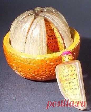 Флакон французских духов L'Orange Variee, 1925 г.