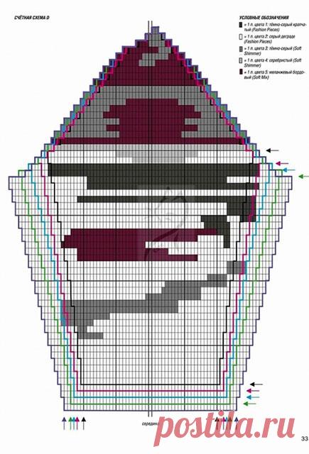 Пуловер в технике интарсия спицами – 6 схем с описанием - Пошивчик одежды
