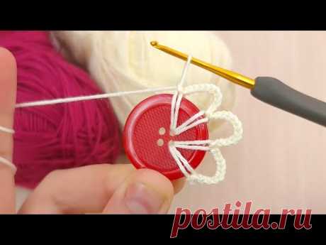 Wow! AMAZING!😲So Amazing! Sell as Many as you can weave.💰Easy Crochet gorgeous ivy Knitting.KEYCHAIN