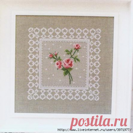 Рамочка для розы..