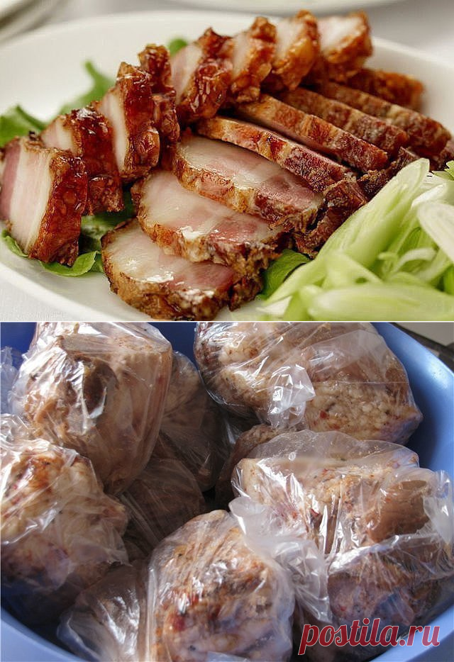 Невероятно вкусное сало в пакете! Готовлю только так!