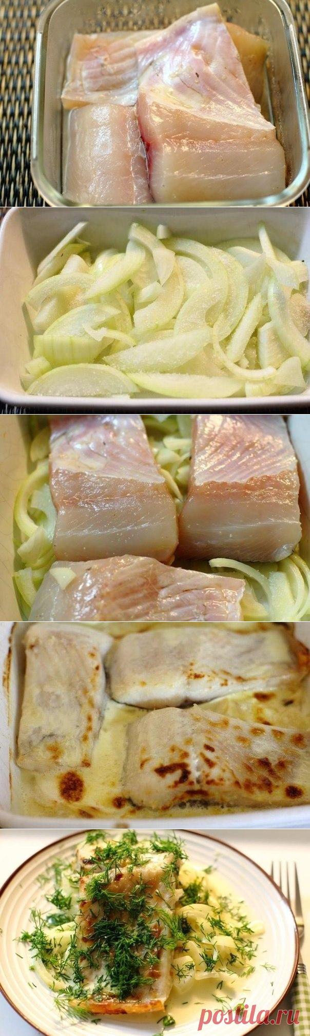 Как приготовить рыба в сметане - рецепт, ингридиенты и фотографии