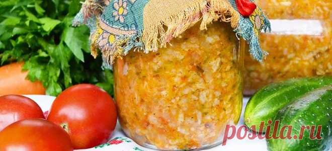 Рассольник на зиму из переросших огурцов, с перловкой и рисом, в мультиварке и в автоклаве