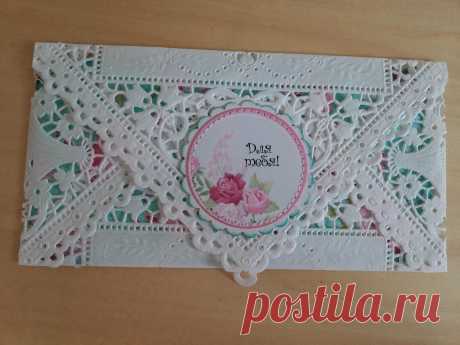 Конверт ручной работы