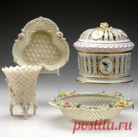 Великолепие кружевного фарфора.