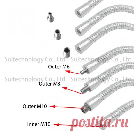 Гибкий держатель со светодиодной трубкой, диаметр 6/8/10/12 мм|Настольные лампы| | АлиЭкспресс