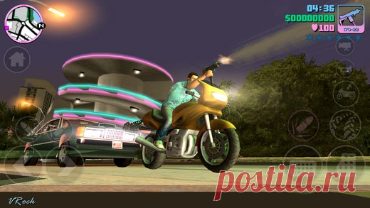 [Sale-iOS] Grand Theft Auto: Vice City На фоне эпохи гигантских причесок и экстравагантных костюмов в пастельных тонах разворачивается история одного человека - и его восхождения на самый верх преступного мира мегаполиса. Вайс-сити, гигантский город, растянувшийся от солнечных пляжей до затхлых болот и вмещающий в себя как небоскребы, так и гетто, стал одним из самых разнообразных, цельных и "живых" городов за всю историю игр. Игра совмещает открытый мир и невероятно захватывающий…