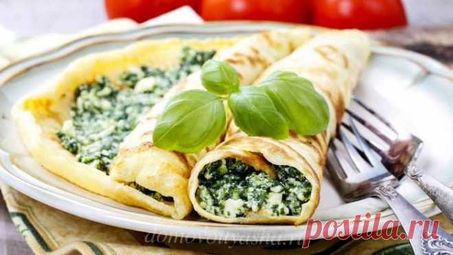 Начинки для блинов несладкие и сладкие. 30 рецептов на любой вкус