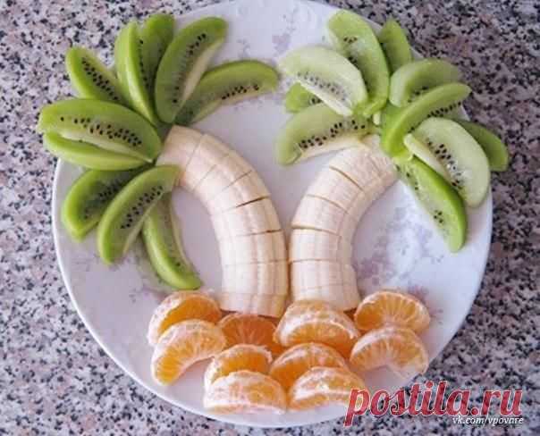 еда должна быть не только вкусной, но и красивой)