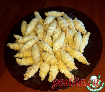 Рогалики из трёх ингредиентов – кулинарный рецепт