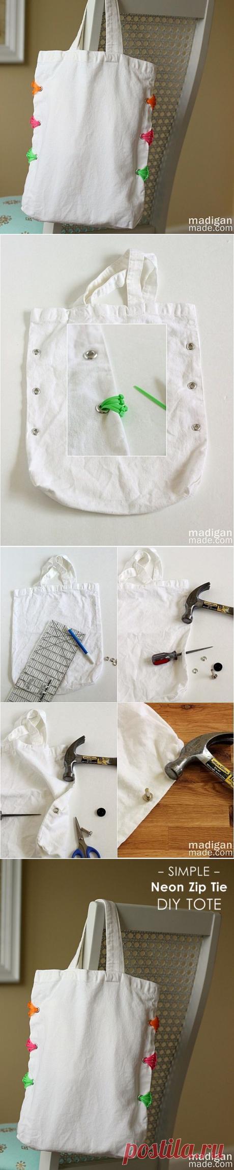 Креативный декор сумки-шоппера (Diy) / Сумки, клатчи, чемоданы / ВТОРАЯ УЛИЦА