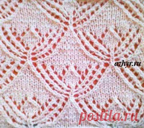 Ажурный узор "Бутончики" | Искусница