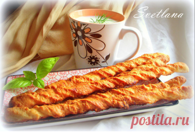 Сырные палочки.