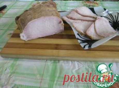 Балык горячего копчения - кулинарный рецепт