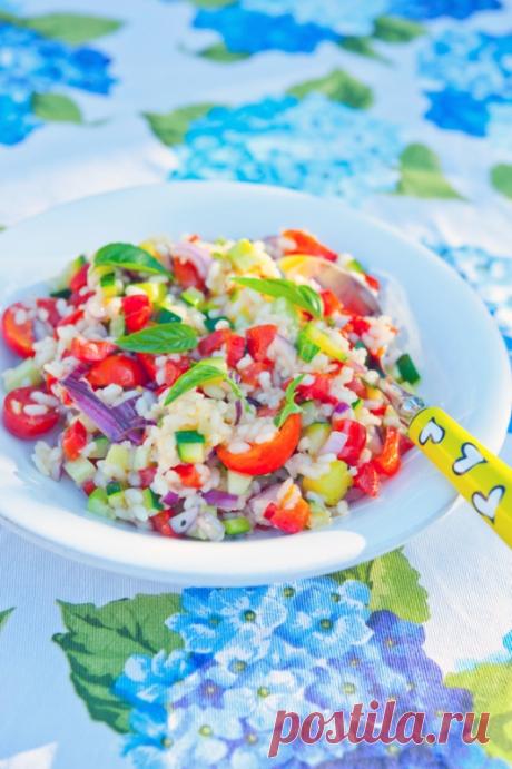 Салат с рисом/ Insalata di riso | Элла Мартино Рецепты Кулинарные туры Итальянская кухня