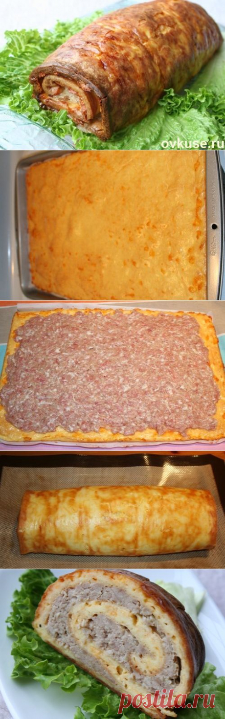 Яично-мясной рулет