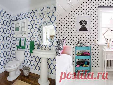Wall design ideas and tendencies: Wallpaper trends 2018