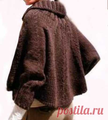 yarn sleeve tattoo | Hand Knit Poncho with sleeves From Merino wool Pick your color | tvkstyle - Clothing on ArtFire