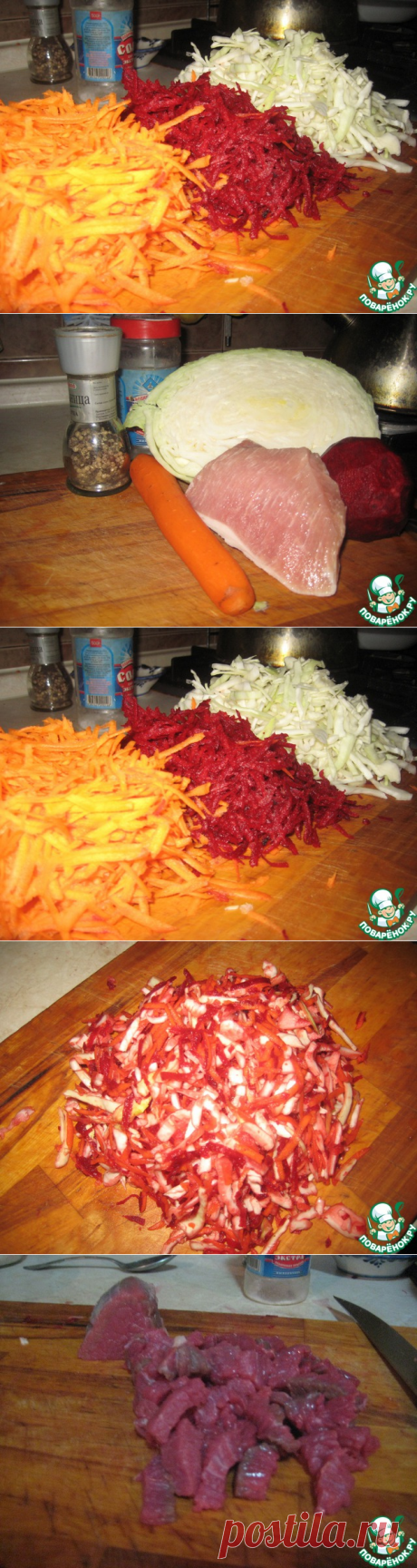Салат из белокочанной капусты и мяса &quot;Не верю&quot; - советую попробовать!