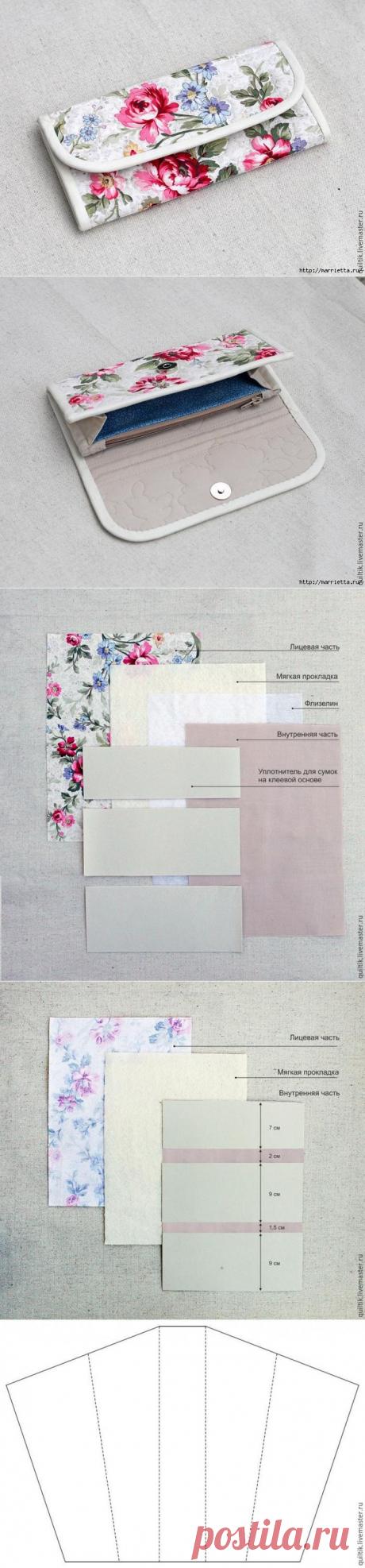 Как сшить кошелек